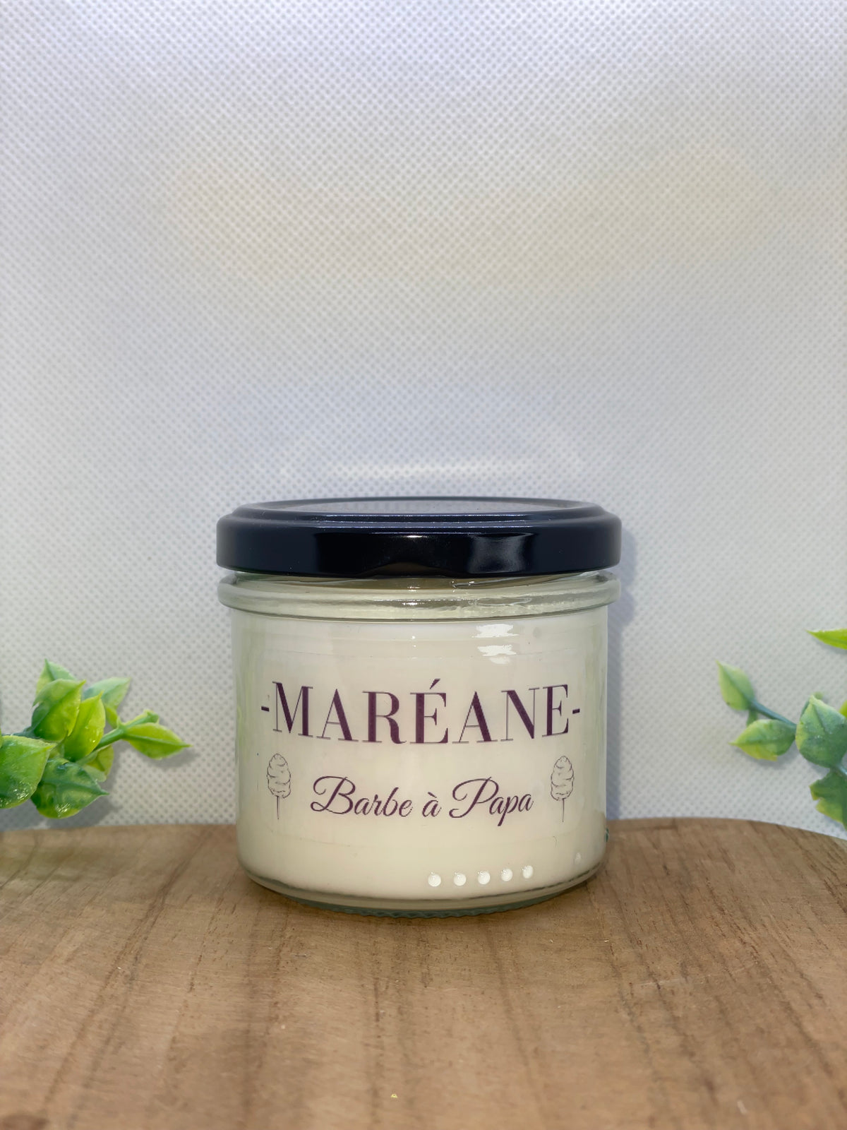 Bougie Parfumée Barbe à Papa