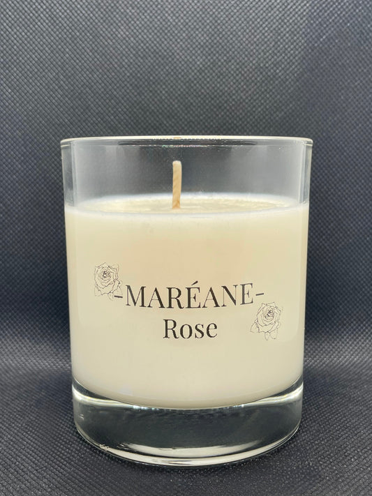 Bougie Parfumée Rose 30cl