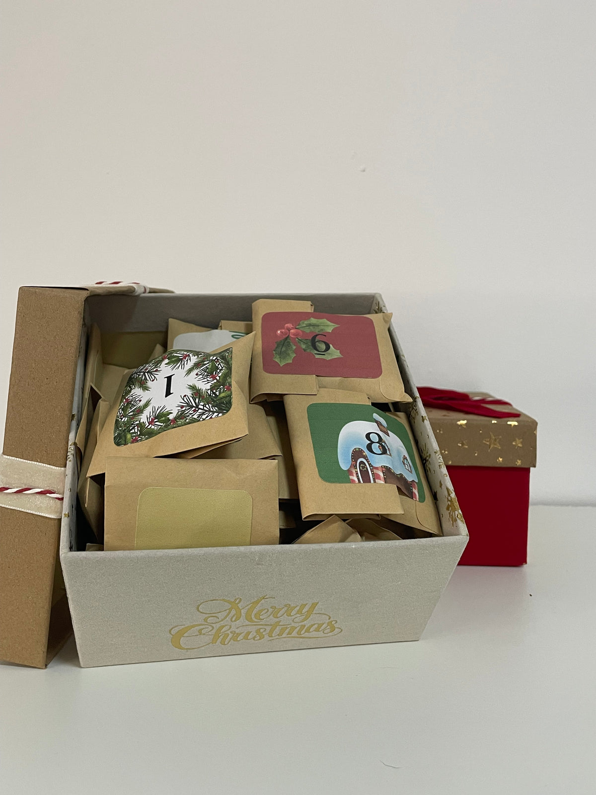 Calendrier de l'avent fondants parfumés