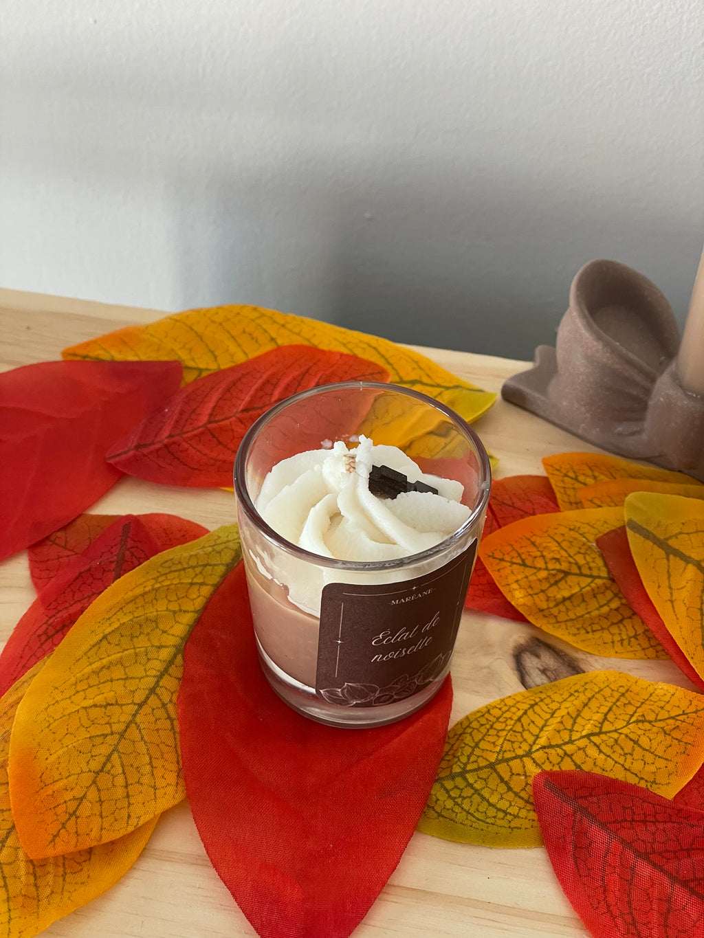 Bougie automne éclat de noisette 70g