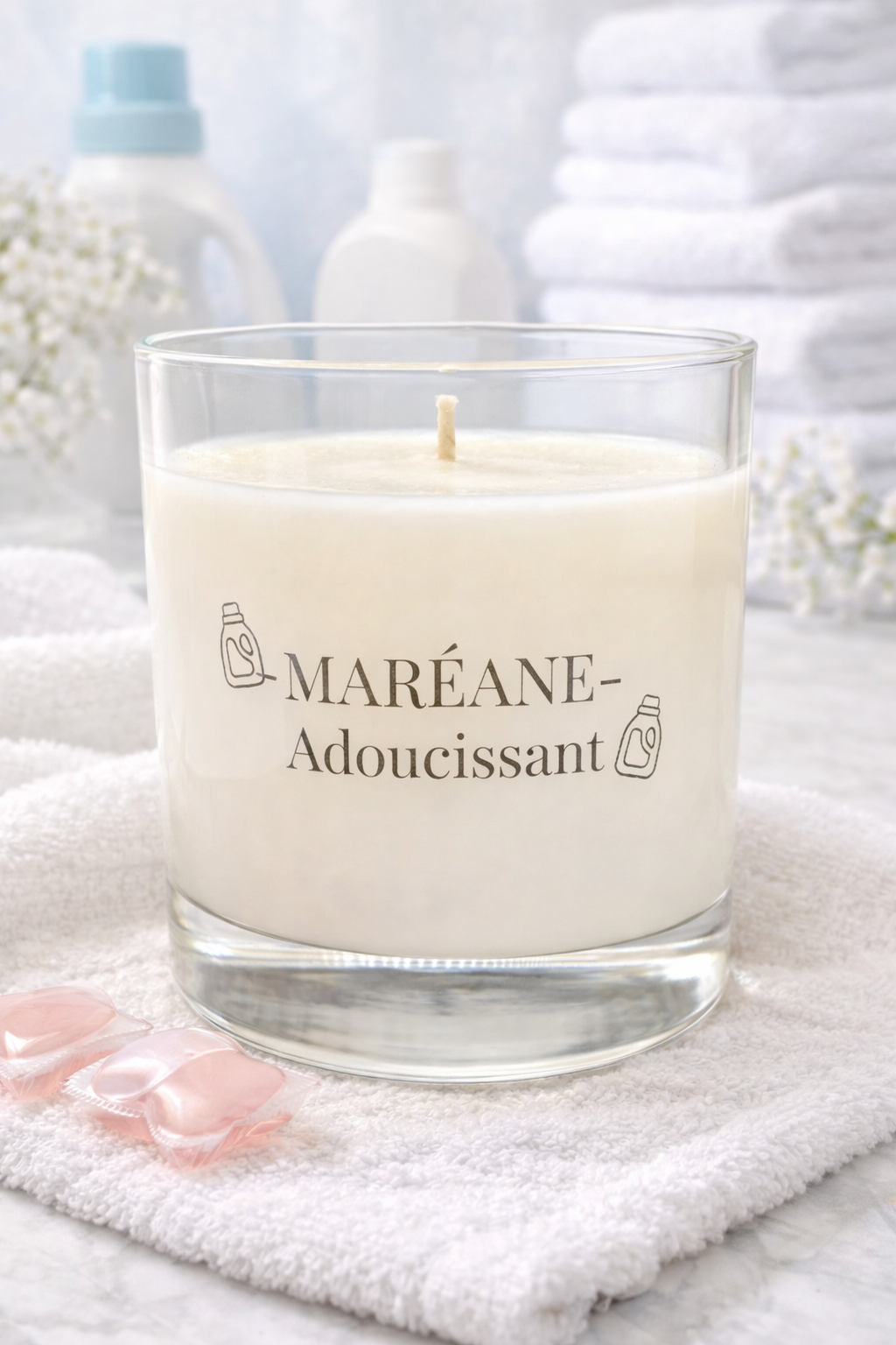 Bougie Parfumée Adoucissant