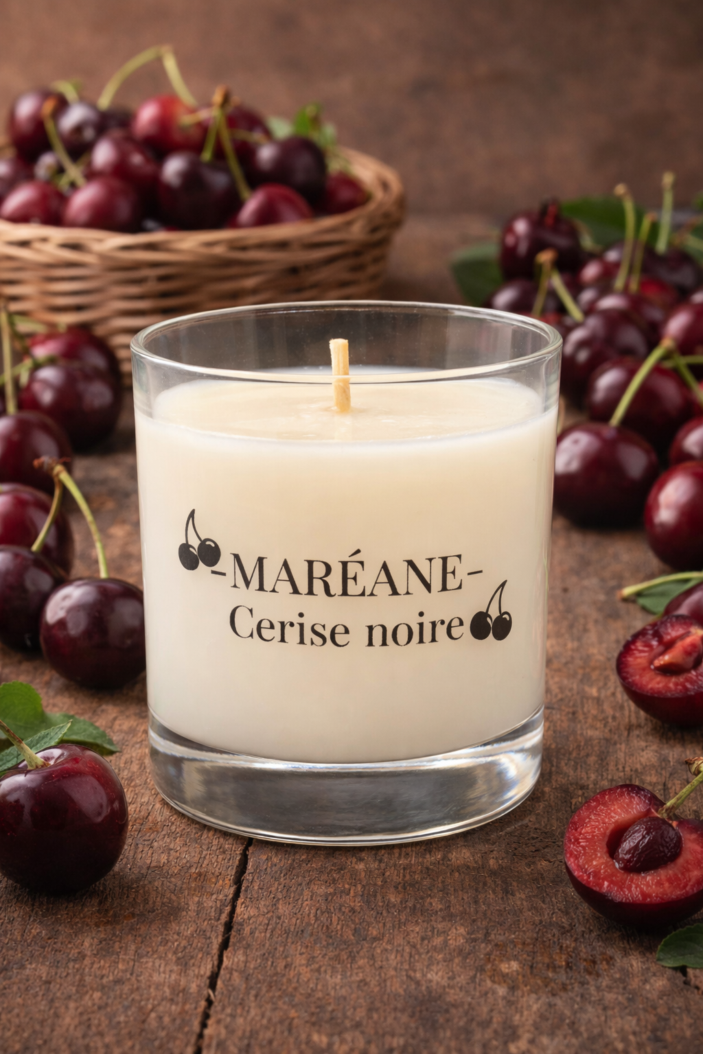 Bougie Parfumée Cerise Noire