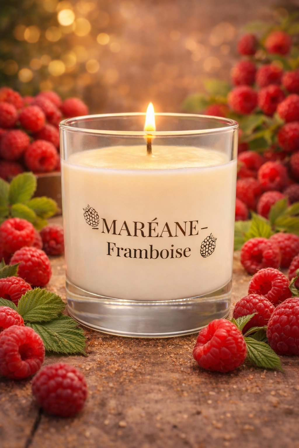 Bougie Parfumée Framboise