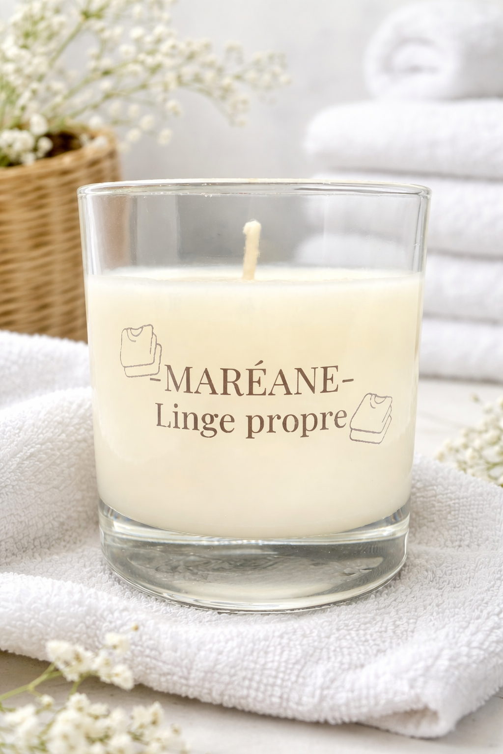Bougie Parfumée Linge Propre
