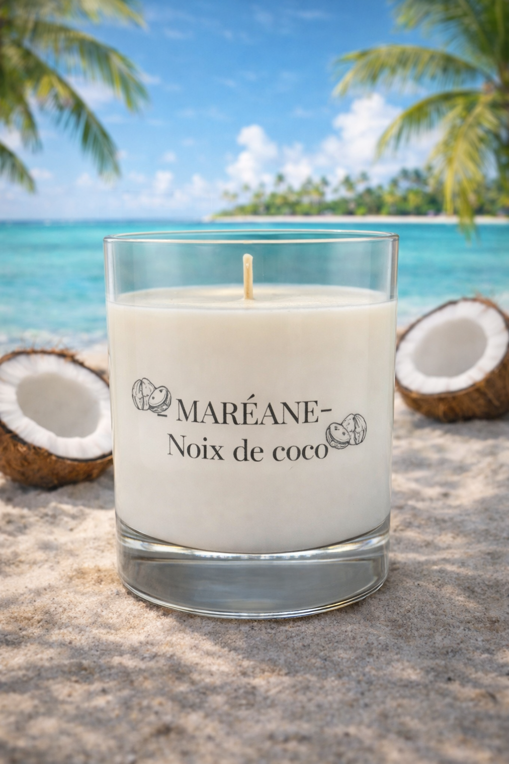 Bougie Parfumée Noix De Coco
