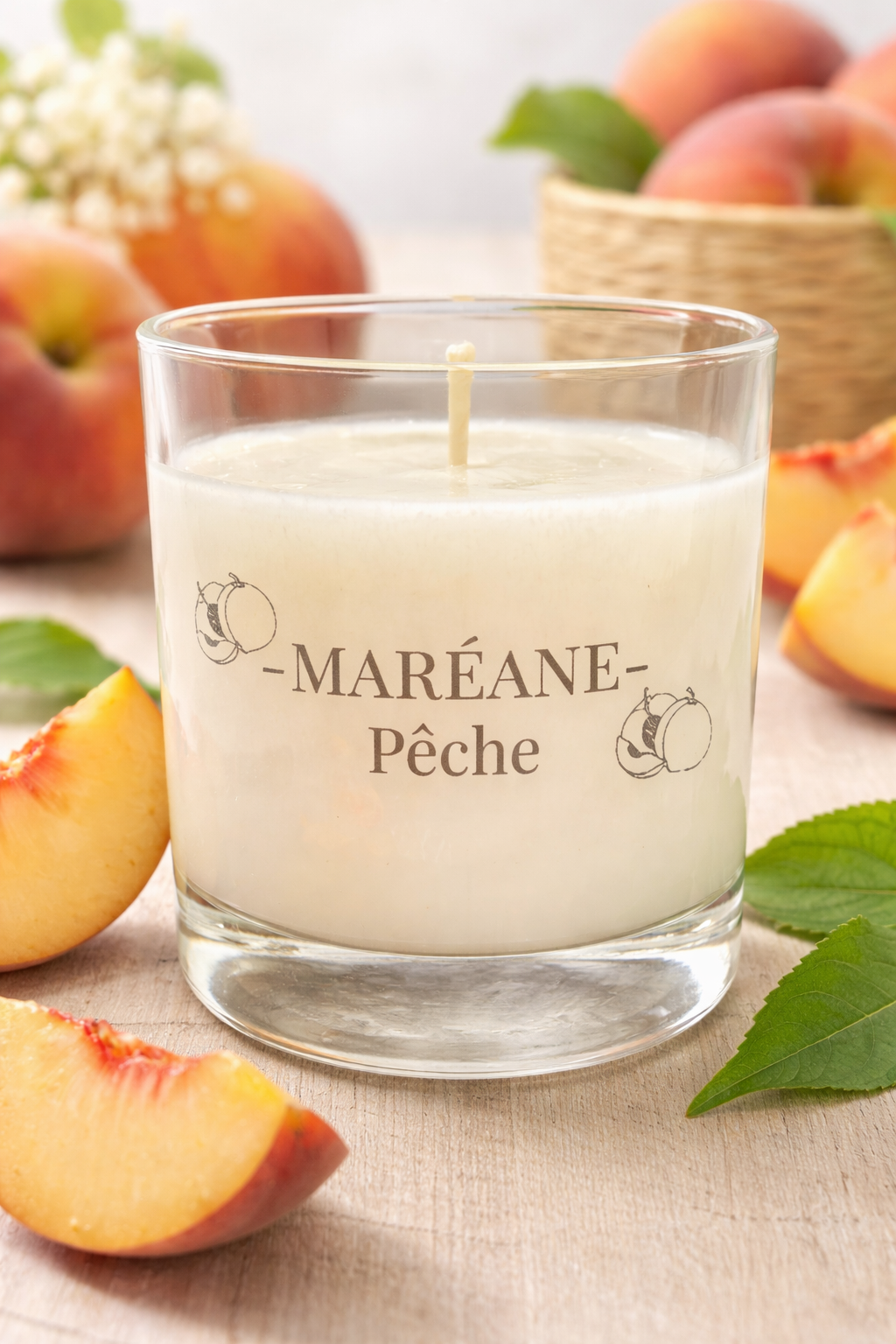 Bougie Parfumée Pêche