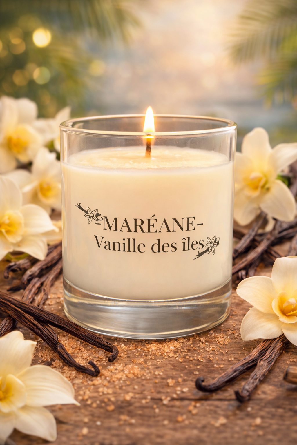 Bougie Parfumée Vanille Des Îles